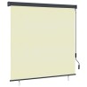 Store roulant d'extérieur 160x250 cm Crème 