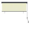 Store roulant d'extérieur 160x250 cm Crème 