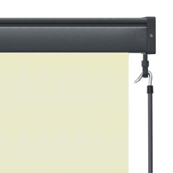 Store roulant d'extérieur 160x250 cm Crème 