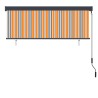 Store roulant d'extérieur 160x250 cm Jaune et bleu 