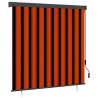Store roulant d'extérieur 160x250 cm Orange et marron 