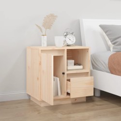 Table de chevet 50x34x50 cm Bois de pin massif 