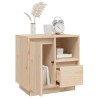Table de chevet 50x34x50 cm Bois de pin massif 