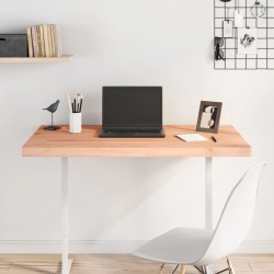 Dessus de bureau 100x60x4 cm bois massif de hêtre 