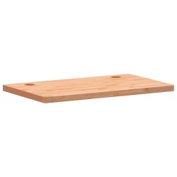 Dessus de bureau 100x60x4 cm bois massif de hêtre 