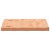 Dessus de bureau 100x60x4 cm bois massif de hêtre 
