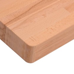 Dessus de bureau 100x60x4 cm bois massif de hêtre 