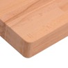 Dessus de bureau 100x60x4 cm bois massif de hêtre 