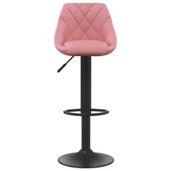 Tabouret de bar Rose Velours 