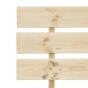 Cadre de lit sans matelas bois de pin massif 90x200 cm 