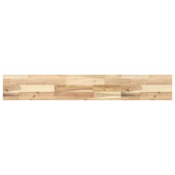Dessus de table 140x20x4 cm rectangulaire bois massif d'acacia 
