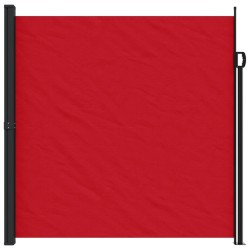 Auvent latéral rétractable rouge 200x600 cm 