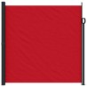 Auvent latéral rétractable rouge 200x600 cm 