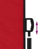 Auvent latéral rétractable rouge 200x600 cm 