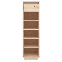 Armoire à chaussures 30x34x105 cm bois de pin massif 