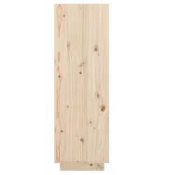 Armoire à chaussures 30x34x105 cm bois de pin massif 