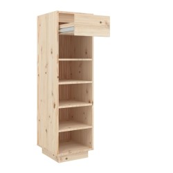 Armoire à chaussures 30x34x105 cm bois de pin massif 