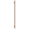 Poignées d'armoire 10 pcs bronze 480 mm acier inoxydable 