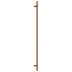 Poignées d'armoire 10 pcs bronze 480 mm acier inoxydable 