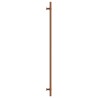 Poignées d'armoire 10 pcs bronze 480 mm acier inoxydable 