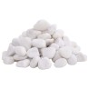 Galets polis 25 kg blanc 2-5 cm 