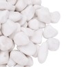 Galets polis 25 kg blanc 2-5 cm 