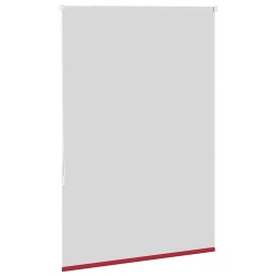 Store enrouleur occultant rouge largeur du tissu 95,7 cm 