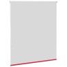 Store enrouleur occultant rouge largeur du tissu 131,6 cm 