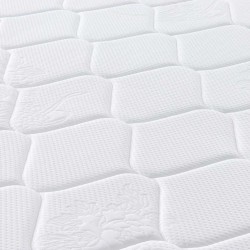 Matelas à ressorts ensachés dureté moyenne 160x200 cm 