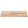 Dessus de table carré 40x40x2 cm bois massif d'acacia 