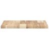 Dessus de table carré 40x40x2 cm bois massif d'acacia 