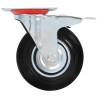 32 pcs Roulettes pivotantes 125 mm 