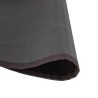 Tapis rond marron foncé 80 cm bambou 