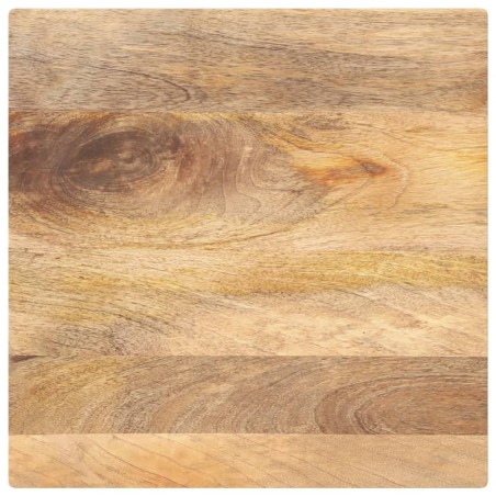 Dessus de table 60x60x2,5 cm carré bois massif manguier 
