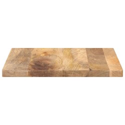 Dessus de table 60x60x2,5 cm carré bois massif manguier 