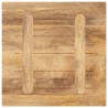 Dessus de table 60x60x2,5 cm carré bois massif manguier 