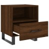 Tables de chevet 2 pcs chêne marron 40x35x47,5 cm 