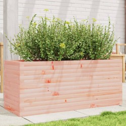 Jardinière 110x40x45,5 cm bois massif de douglas 