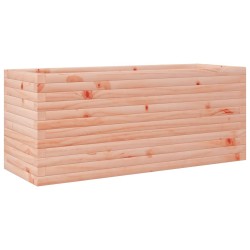 Jardinière 110x40x45,5 cm bois massif de douglas 
