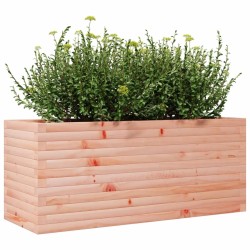Jardinière 110x40x45,5 cm bois massif de douglas 