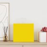 Sacs en papier 250 pcs avec poignées jaune 32x22x28 cm 