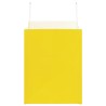 Sacs en papier 250 pcs avec poignées jaune 32x22x28 cm 