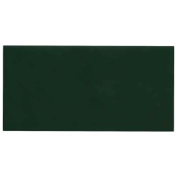 Panneaux muraux 12 pcs Vert foncé 60x30 cm Velours 2,16 m² 