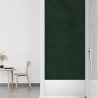 Panneaux muraux 12 pcs Vert foncé 60x30 cm Velours 2,16 m² 