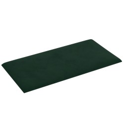 Panneaux muraux 12 pcs Vert foncé 60x30 cm Velours 2,16 m² 