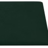 Panneaux muraux 12 pcs Vert foncé 60x30 cm Velours 2,16 m² 