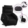Fauteuil inclinable de massage Noir Similicuir 