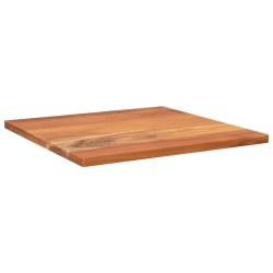 Dessus de table 60x60x3,8 cm carré bois massif d'acacia 
