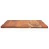 Dessus de table 60x60x3,8 cm carré bois massif d'acacia 