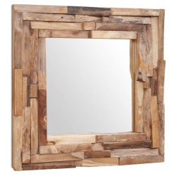 Miroir décoratif Teck 60x60 cm Carré 